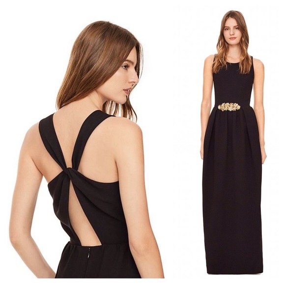 SOLD ❤️ tory burch // criss cross embellished gown - Picture 4 of 7