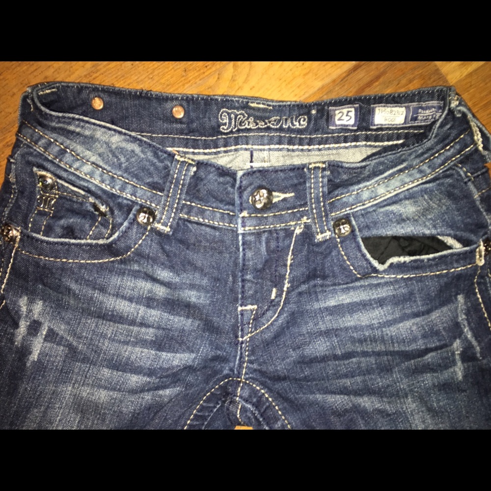 Miss me jeans size 25