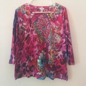 Multi color nice tee shirt