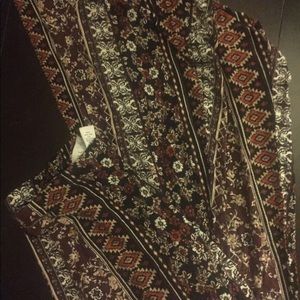 Boho hippie stretch pants