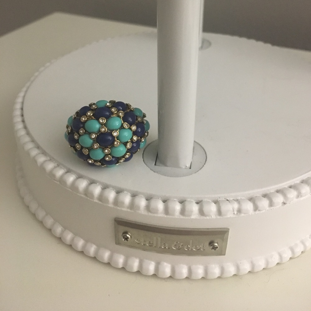 Stella & Dot Blue and Turquoise Ring