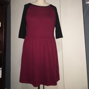 A casual pouf cut meets a casual apron cut