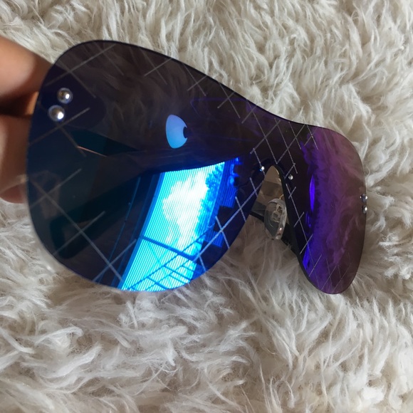 ☀️"Summer Daze" Shield Runway Sunglasses aviators - Picture 2 of 5