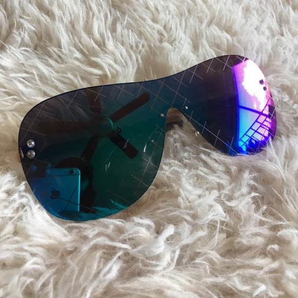 ☀️"Summer Daze" Shield Runway Sunglasses aviators - Picture 5 of 5