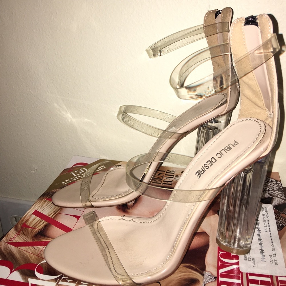 Perspex Heels
