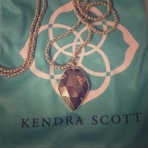 Kendra Scott Corley Necklace Pyrite