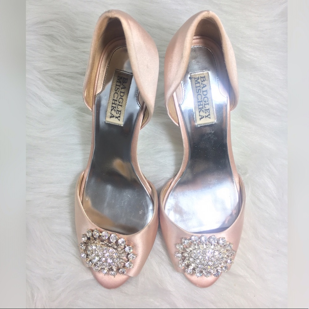 Bride prom Heels Crystal Embellished d'Orsay Pump