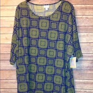 LuLaRoe Irma top size 2XL