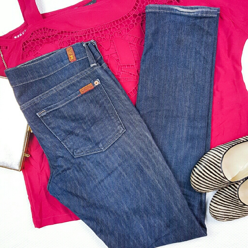 7 for all mankind Roxanne Classic Skinny Jeans
