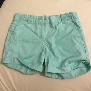 mint green crewcuts shorts
