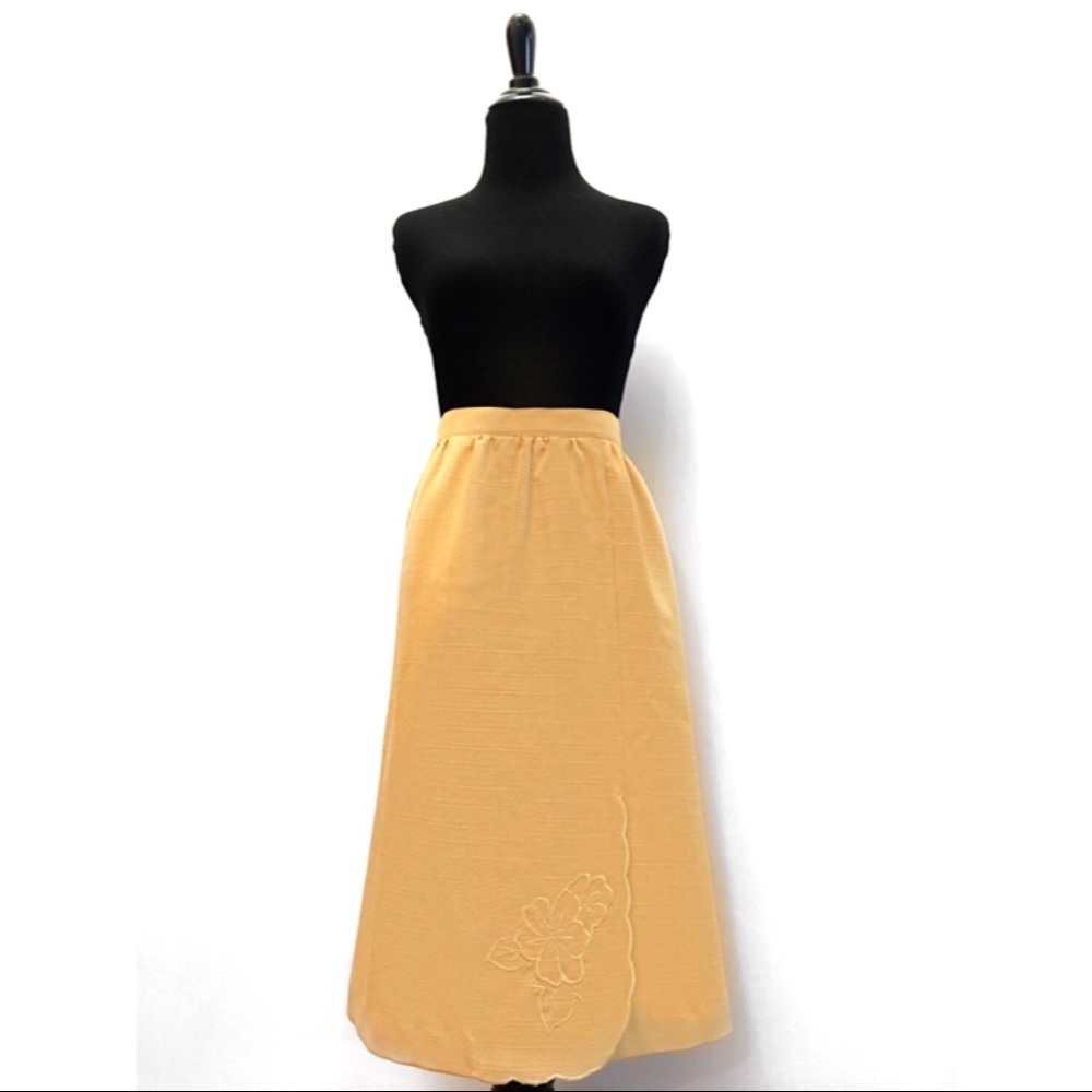 True Vintage 1950's Style Aline Pencil Skirt