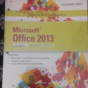 Microsoft office 2013 loose text book