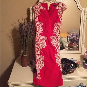 London Dress Company Mirrored Lace Dress