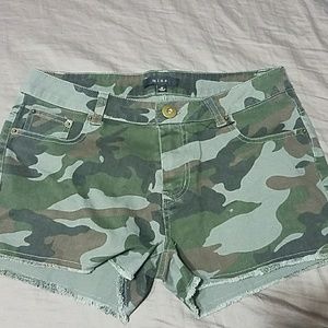 MINE camouflage shorts