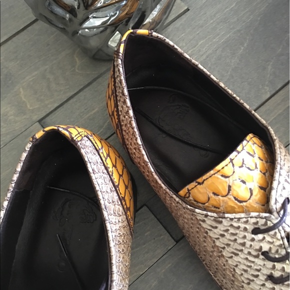 ?Leather Man Costume Shoes