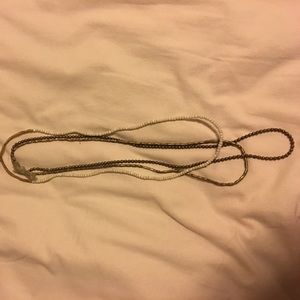 Twine and Twig layering necklaces