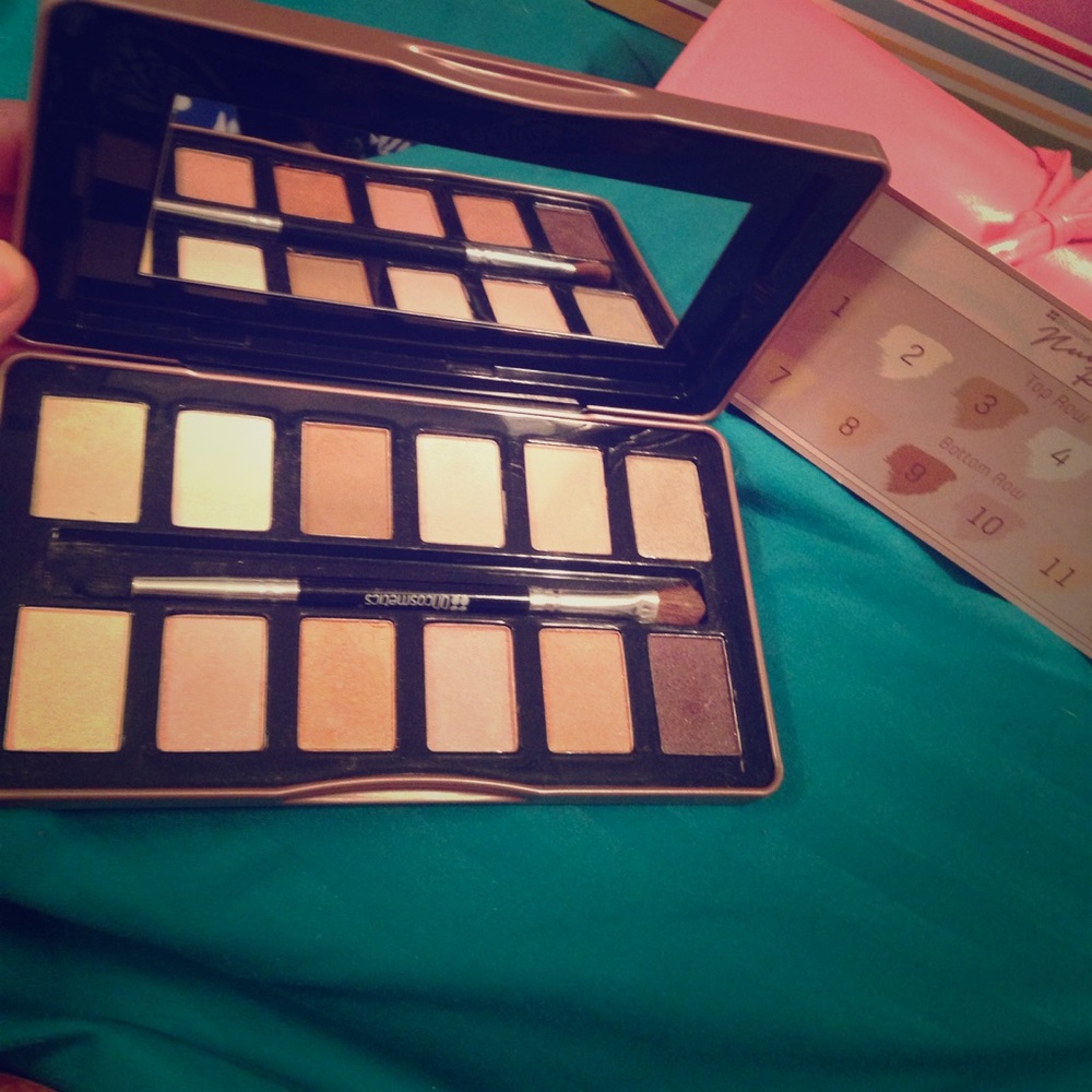 BH Cosmetics-12 Shadow Shimmer Palate-"Nude Rose"