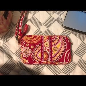 Vera Bradley Wallet/ Wristlet Raspberry Fizz