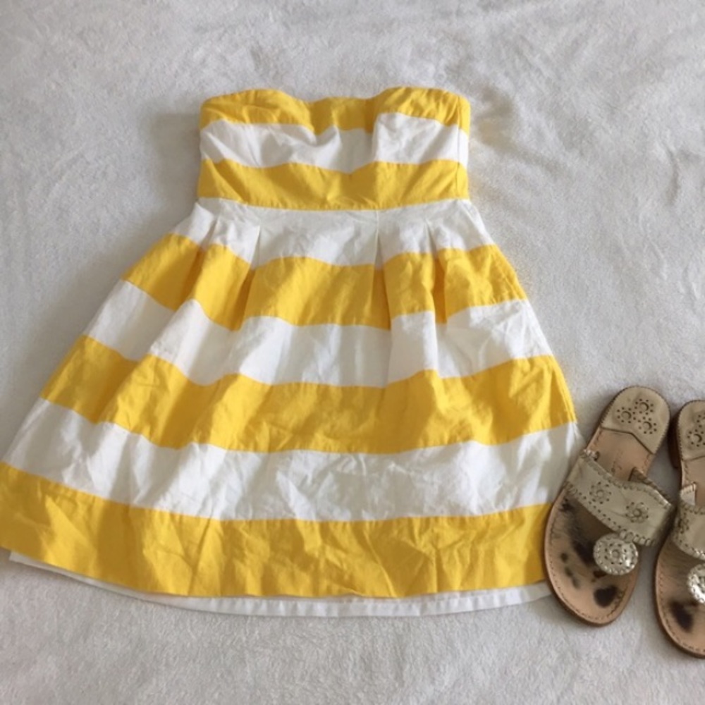 Loft strapless dress - great condition