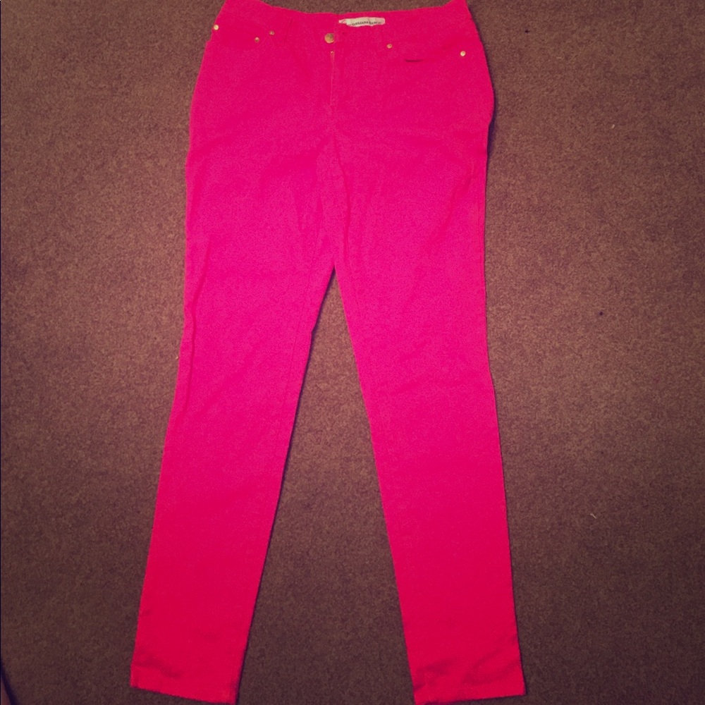Hot pink jeans, never been worn