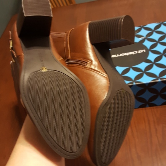 Liz Claiborne Alvis Cognac boot NWT 8.5 - Picture 8 of 8