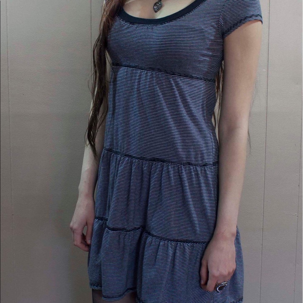 Cute, comfy striped T-dress