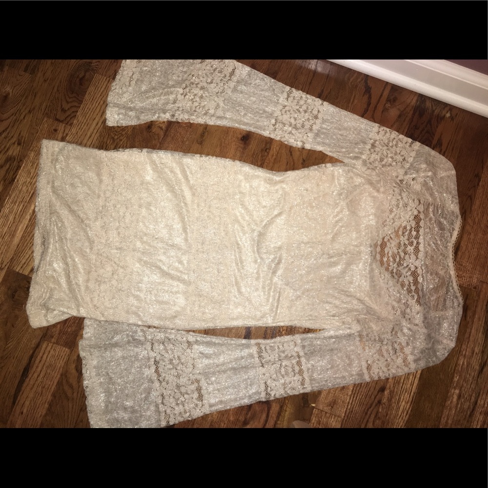 Arden B all lacy back dress