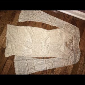 Arden B all lacy back dress