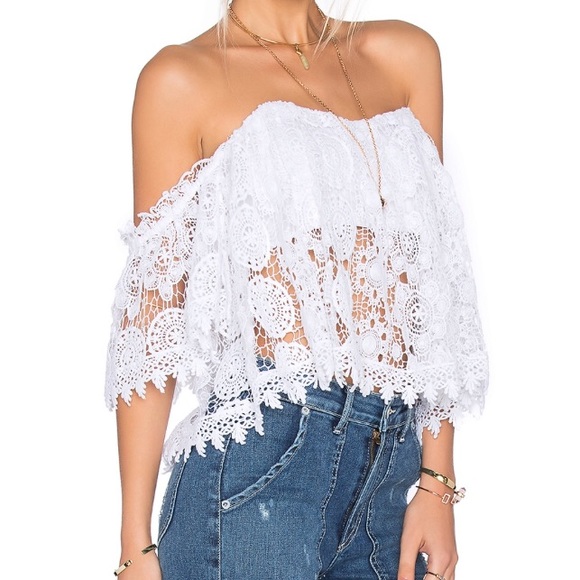 Tularosa • Amelia Off the Shoulder Top - Picture 3 of 6