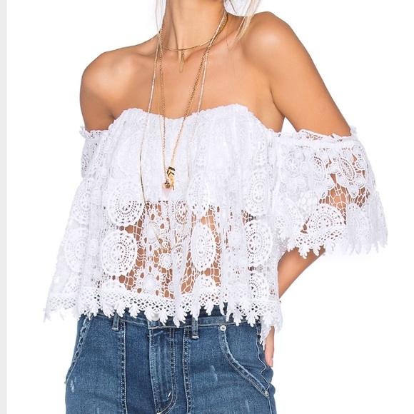 Tularosa • Amelia Off the Shoulder Top - Picture 4 of 6