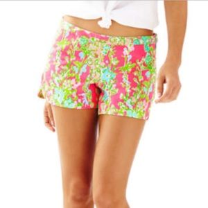 NWOT Lilly Pulitzer Adie Shorts Southern Charm