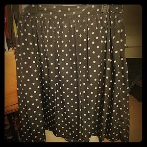Polka Dot Full Skirt