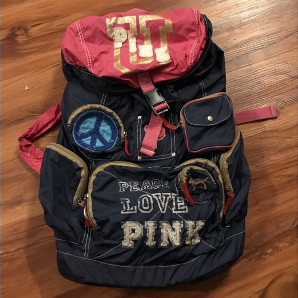 Vs Love Pink Victoria secret campus backpack rare