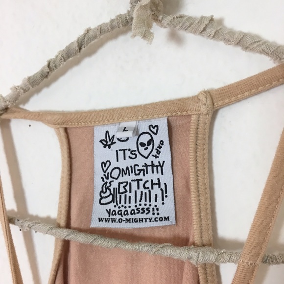 #41 O mighty puppy dog Crop tank - Picture 4 of 4