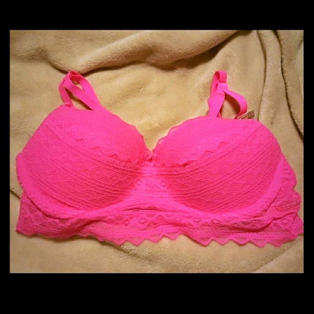 VS Hot Pink Bralette