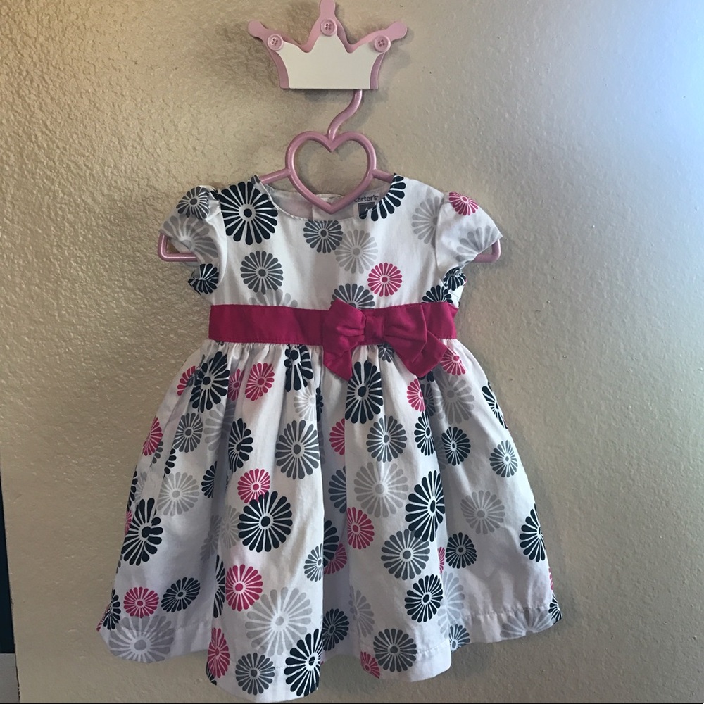 Carters patterned party dress.