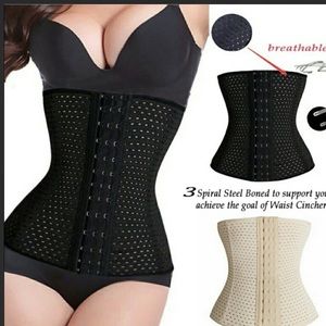 Breathable waist trainer in black. Size: XL. NWOT