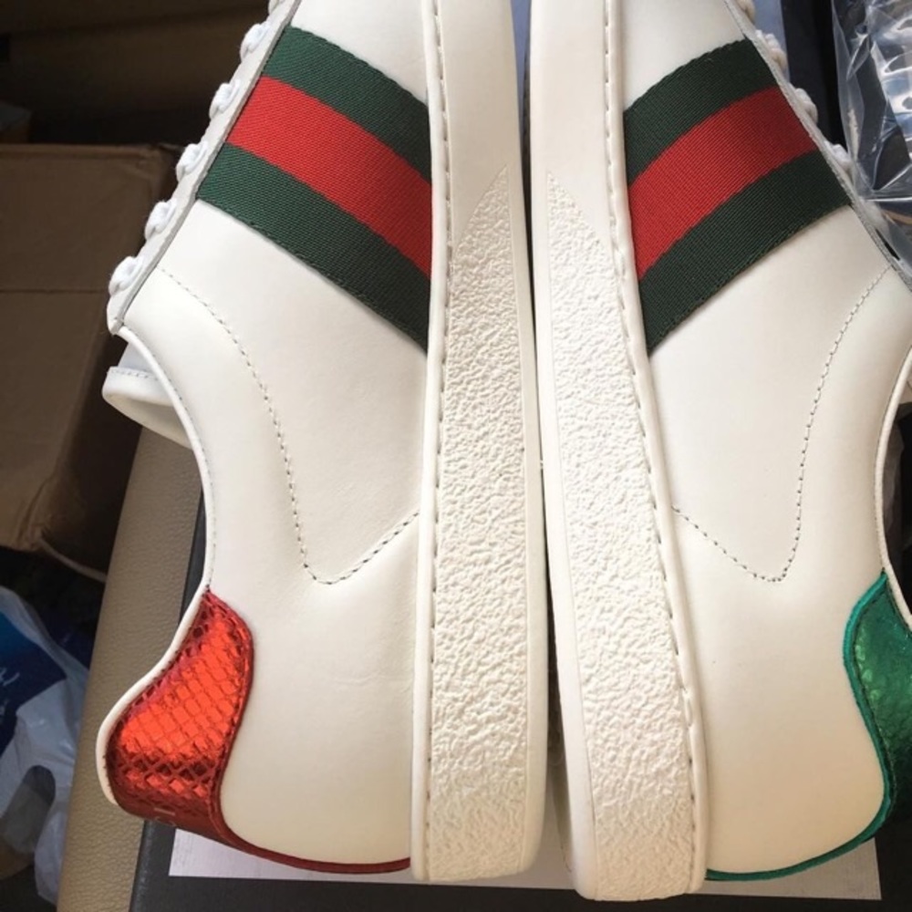 Gucci embroidered shoes (snake) - Picture 3 of 4