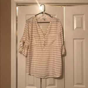 Calvin Klein Ladies Striped Top