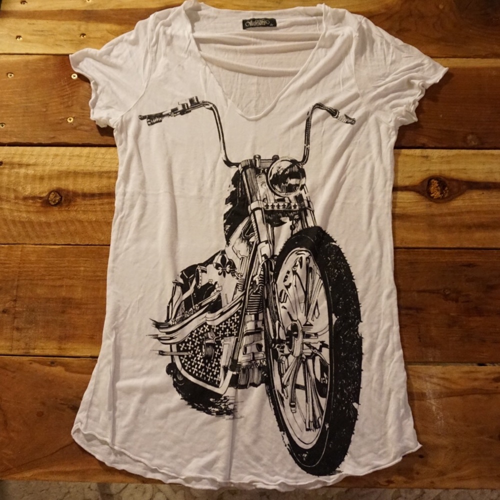 NWOT Motorcycle graphic tee!