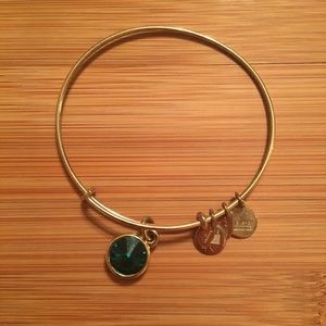 May Gemstone Alex and Ani Bracelet