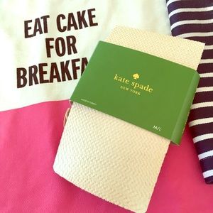 Kate Spade gold fishnet stockings