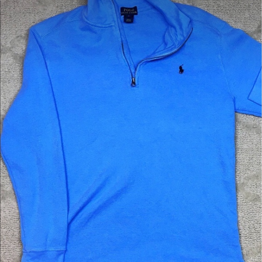 Men's polo sweater