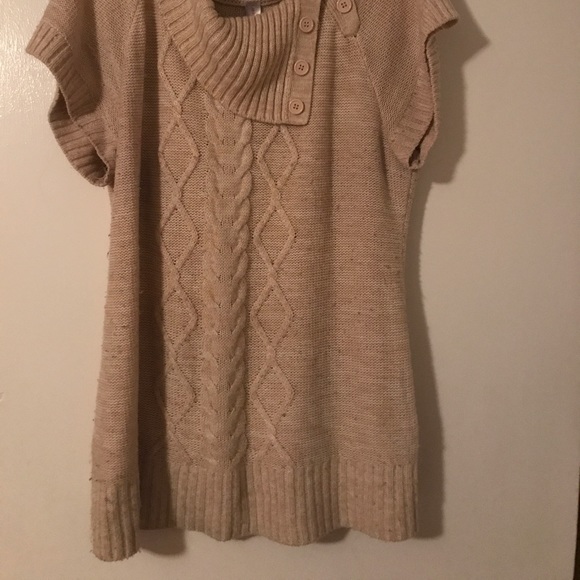 Cable-Knit Sweater Dress - Picture 2 of 4