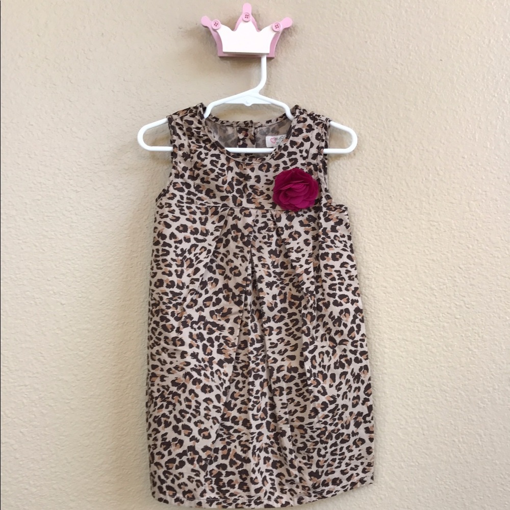 Leopard print dress.