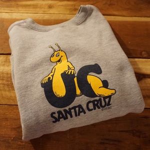 Vintage UCSC banana slug crew neck!!!