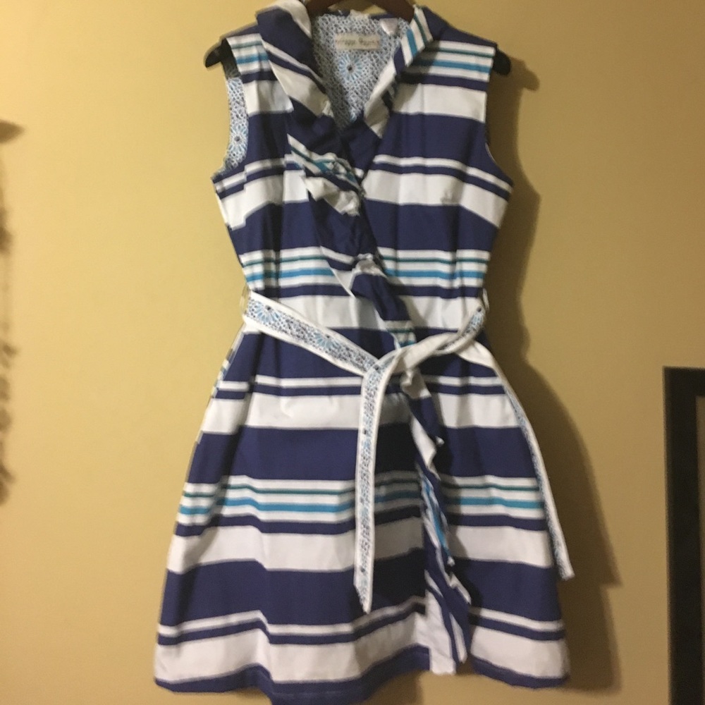 Boutique Sleeveless Wrap Dress