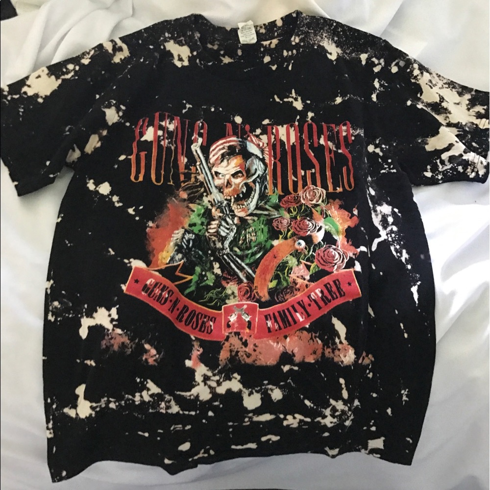 Guns N' Roses tye dye t shirt