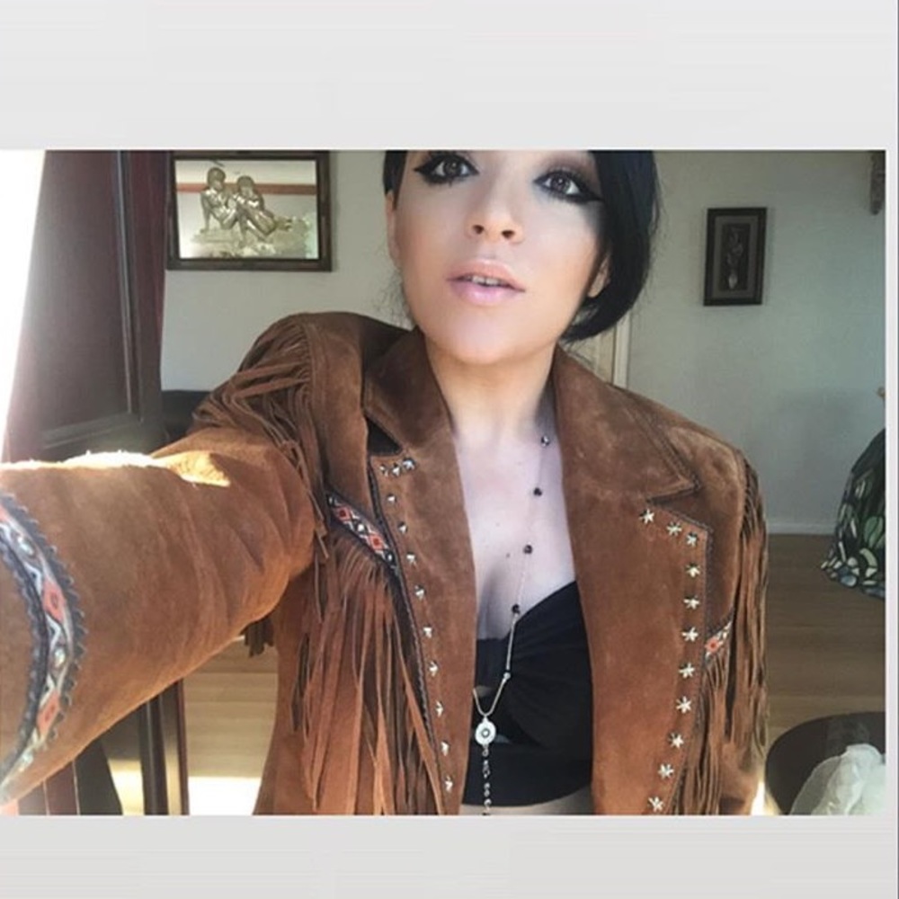 Cripple Creek Suede Fringe Jacket