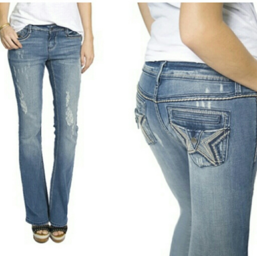 People's Liberation Bootcut Jean - 28 - NWT w/Tote